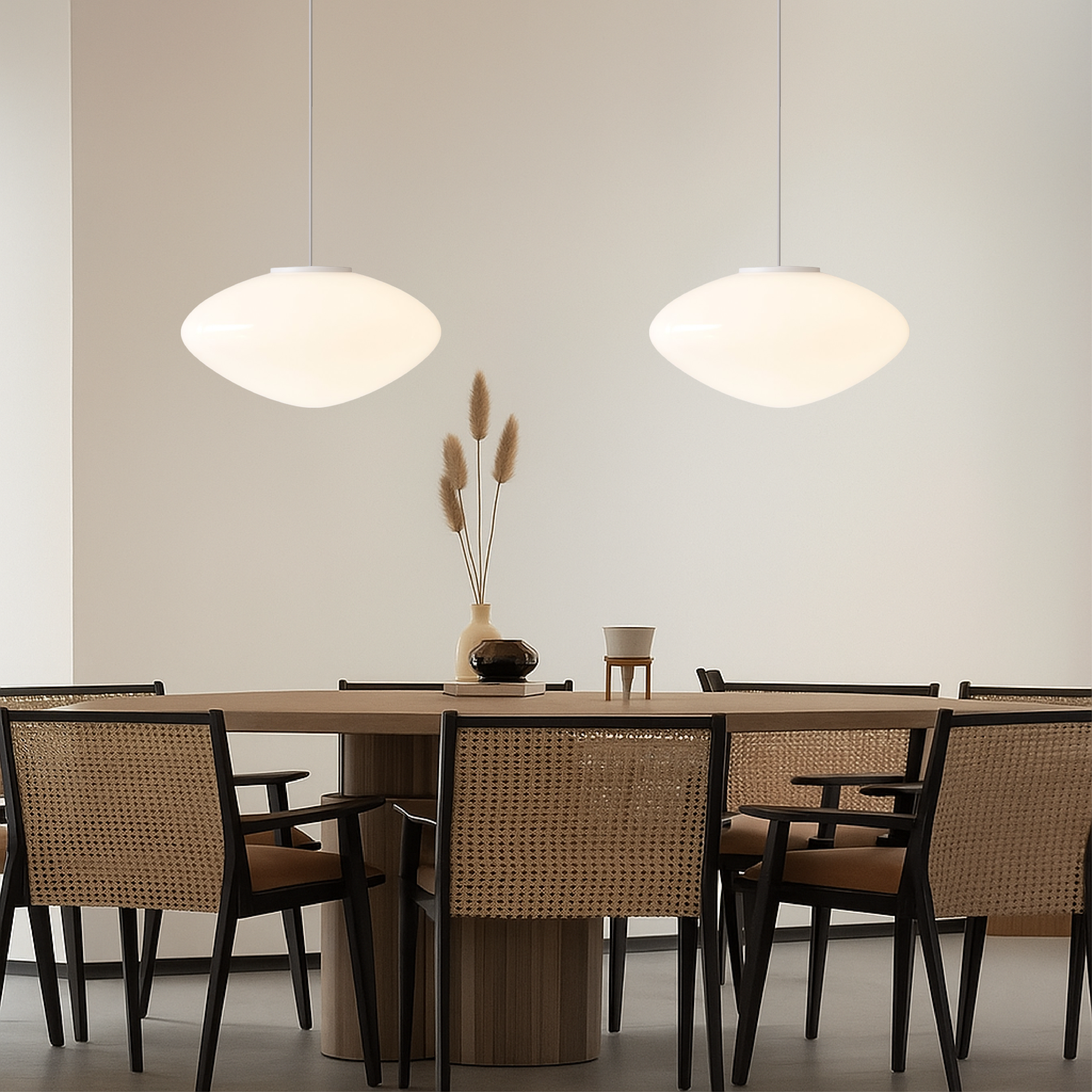 Solira | Organiczna szklana lampa wisząca