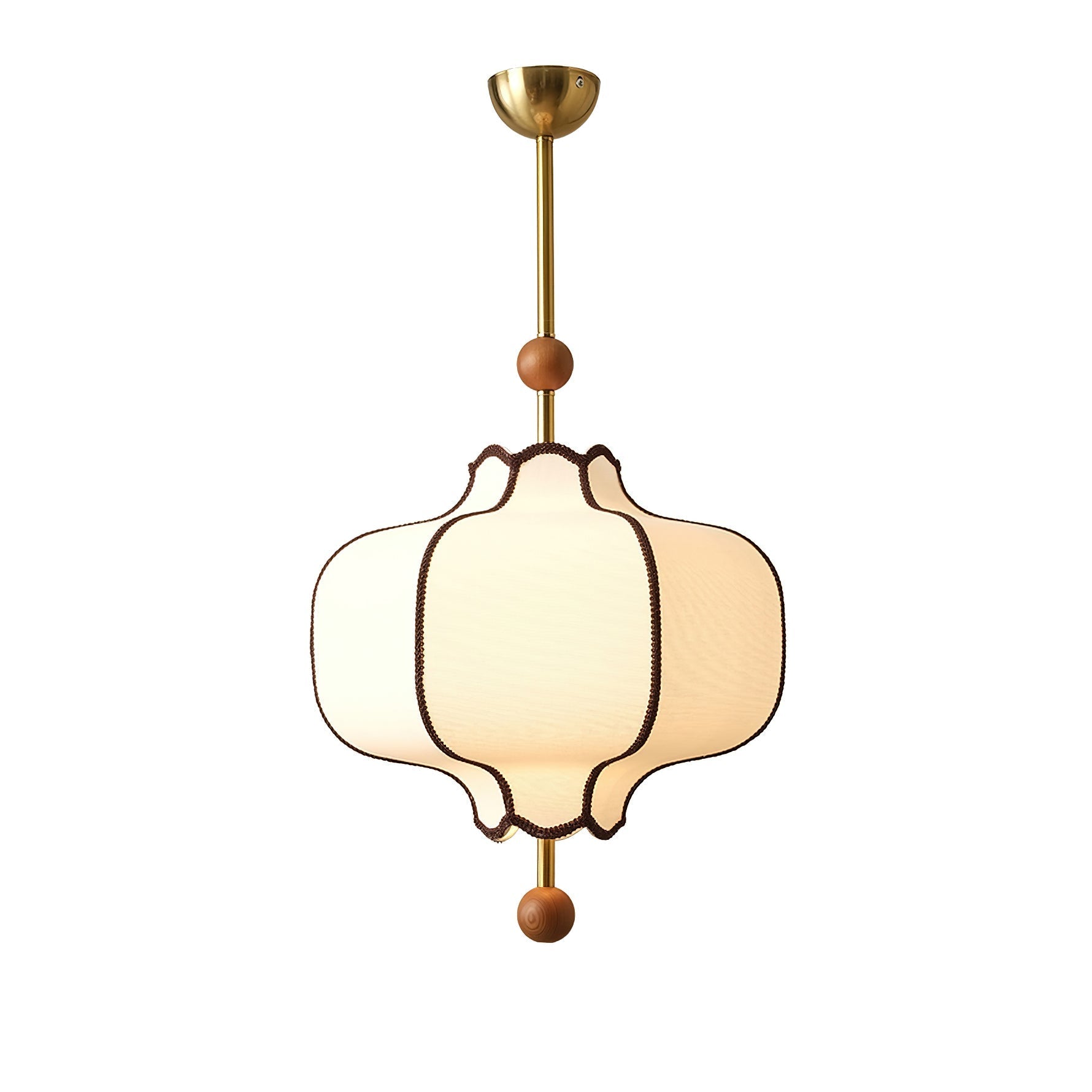 Lica | Minimalistyczna skandynawska lampa wisząca z tkaniny