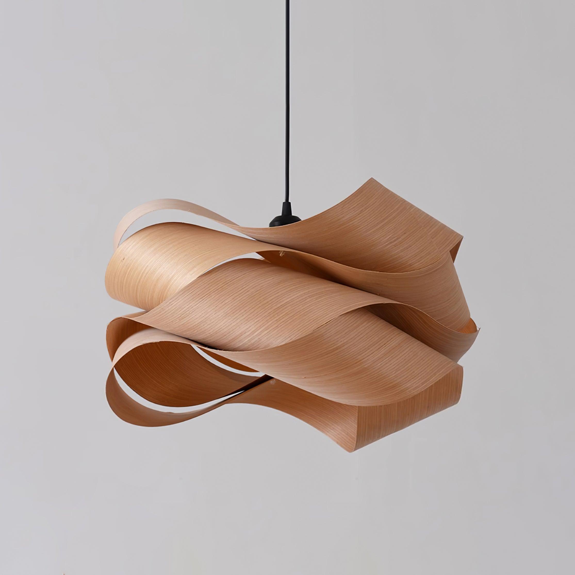 Lirado – designerska lampa wisząca w stylu drewnianym