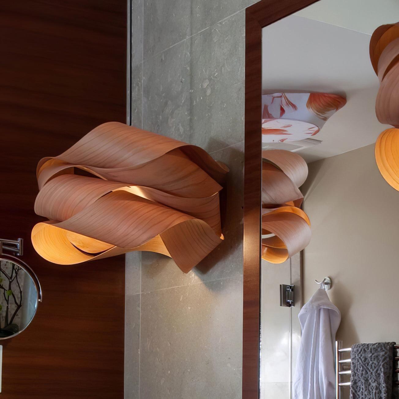 Lirado – designerska lampa wisząca w stylu drewnianym