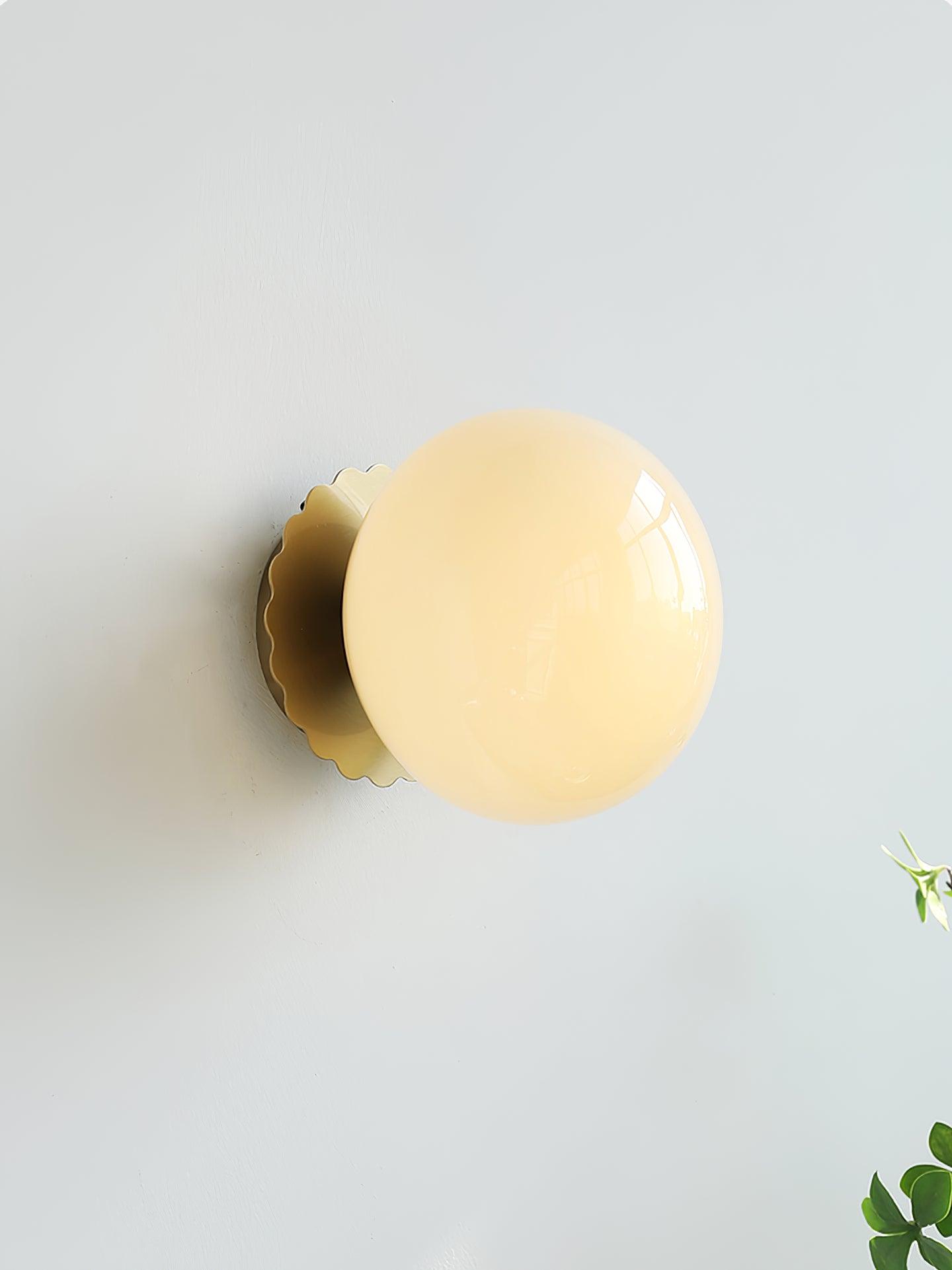 Aurevo | Okrągła lampa ścienna