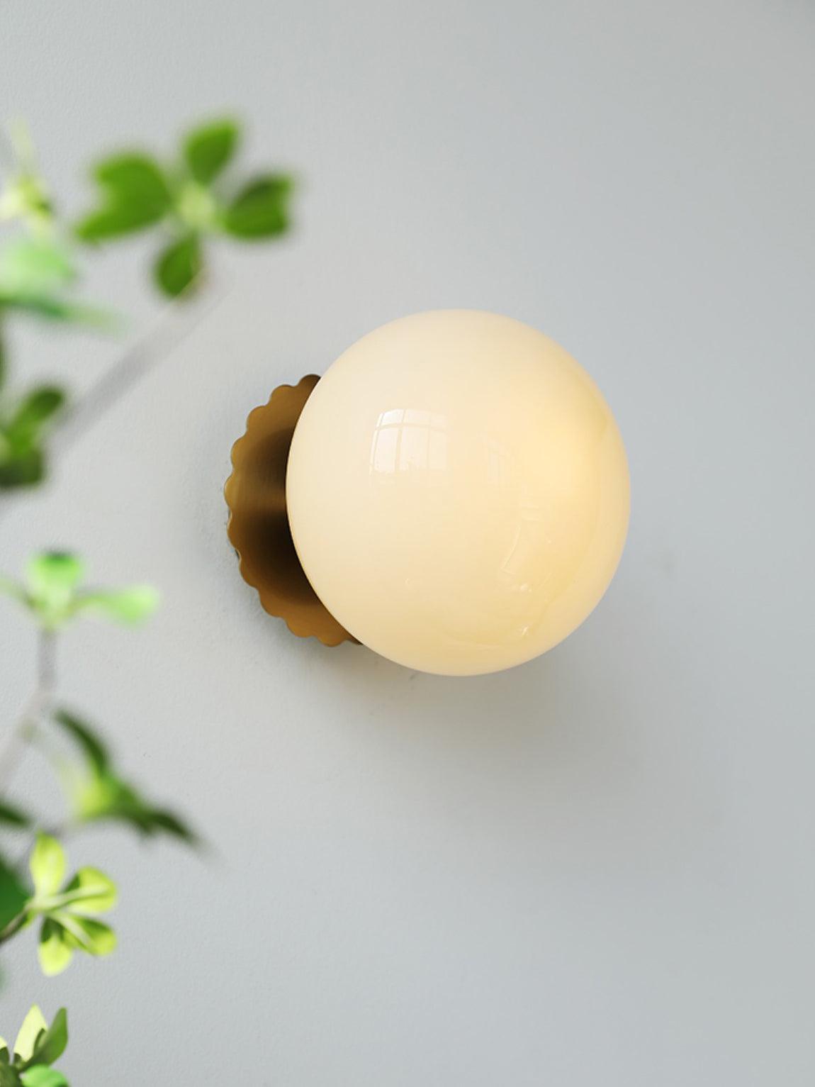 Aurevo | Okrągła lampa ścienna