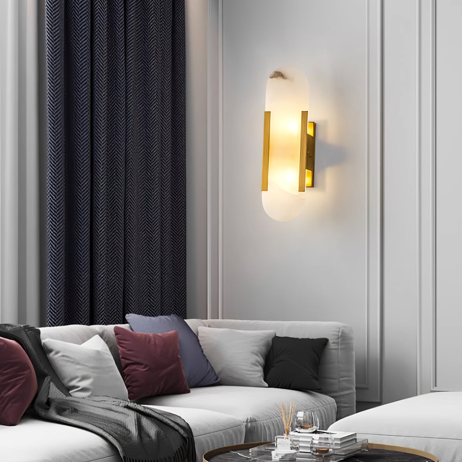 Marvella | Kinkiet LED z efektem marmuru