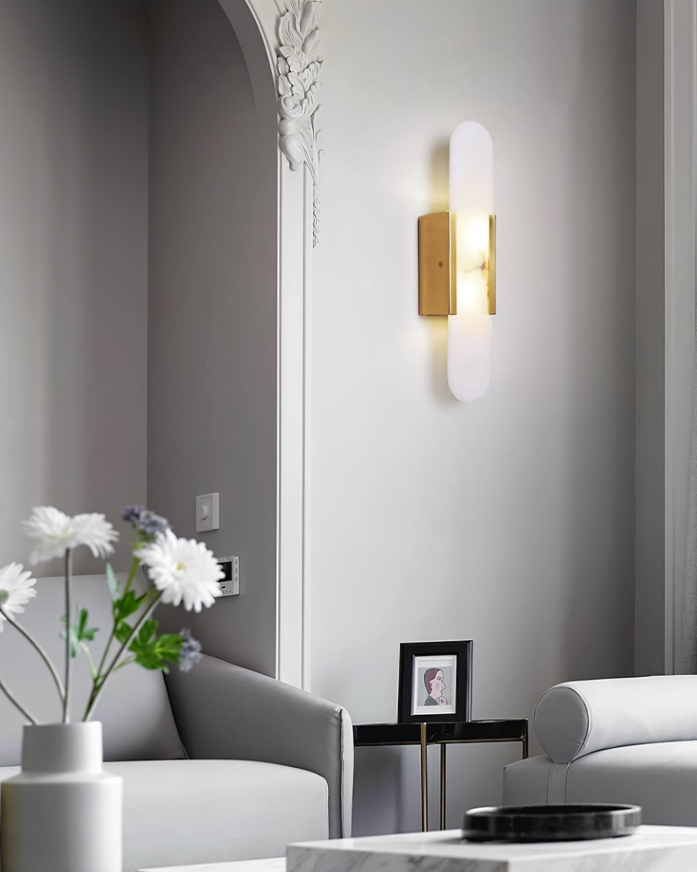 Marvella | Kinkiet LED z efektem marmuru