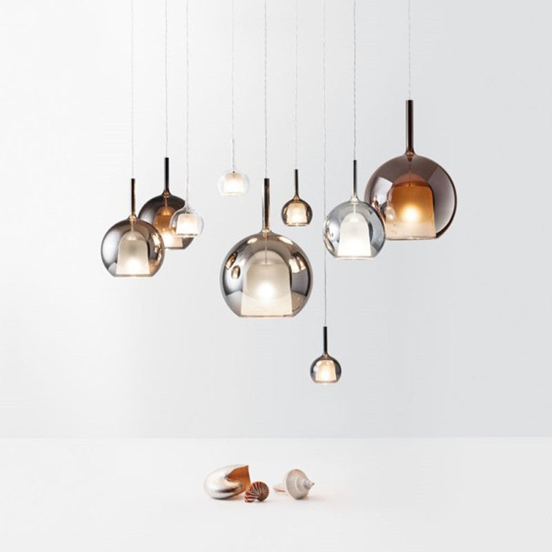 Lunovia | Lampa wisząca z klastrem szklanych kul
