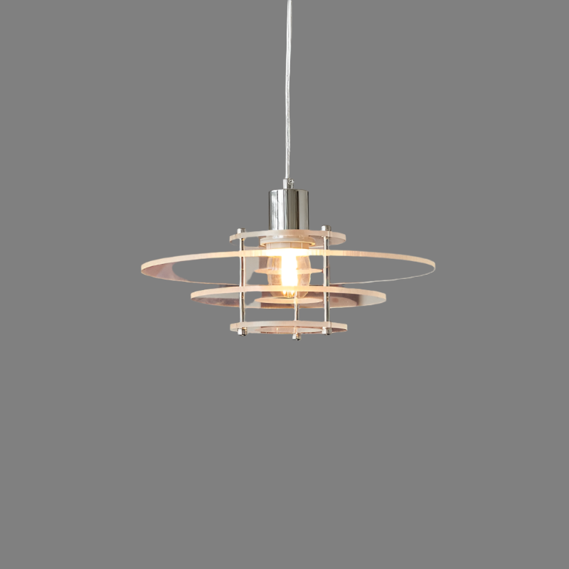 Luretta | czerwona lampa wisząca LED w stylu vintage
