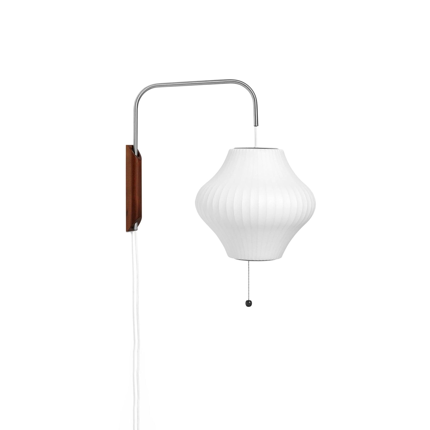Eryvia | Owalna lampa ścienna z tkaniny