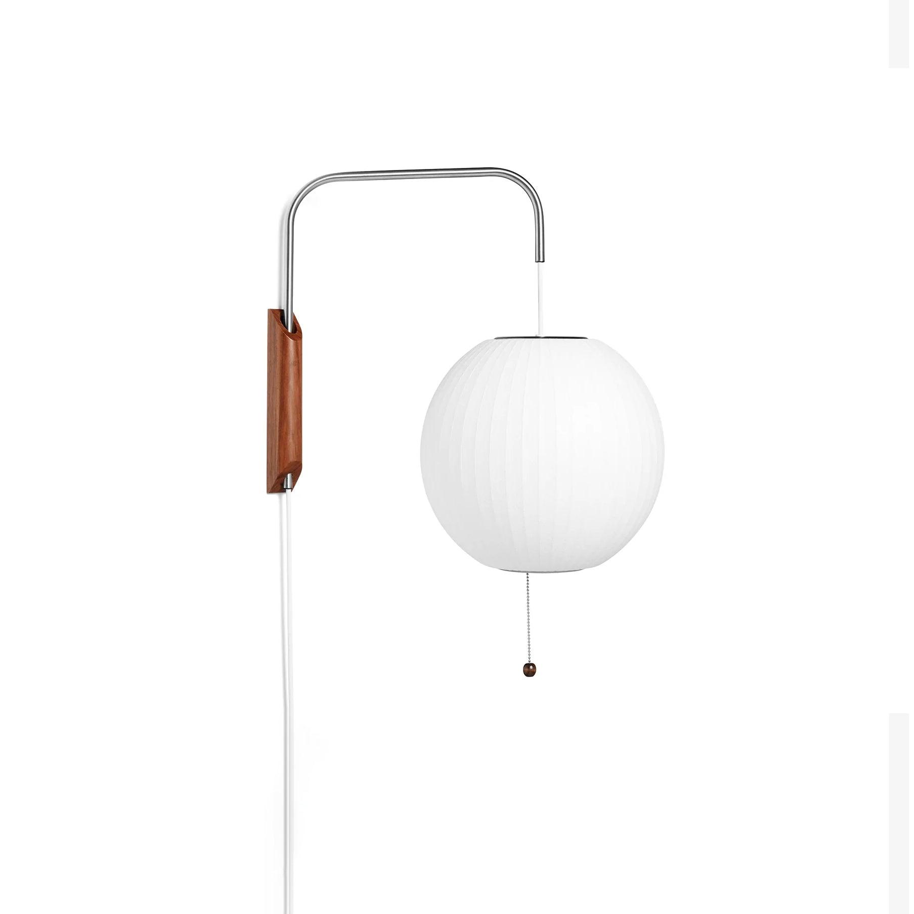 Eryvia | Owalna lampa ścienna z tkaniny