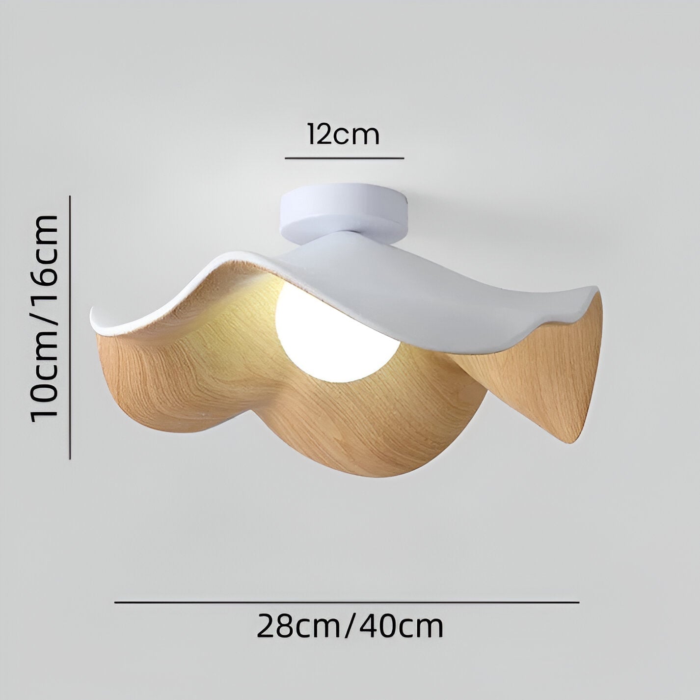 Florale | Kształtowa lampa sufitowa LED