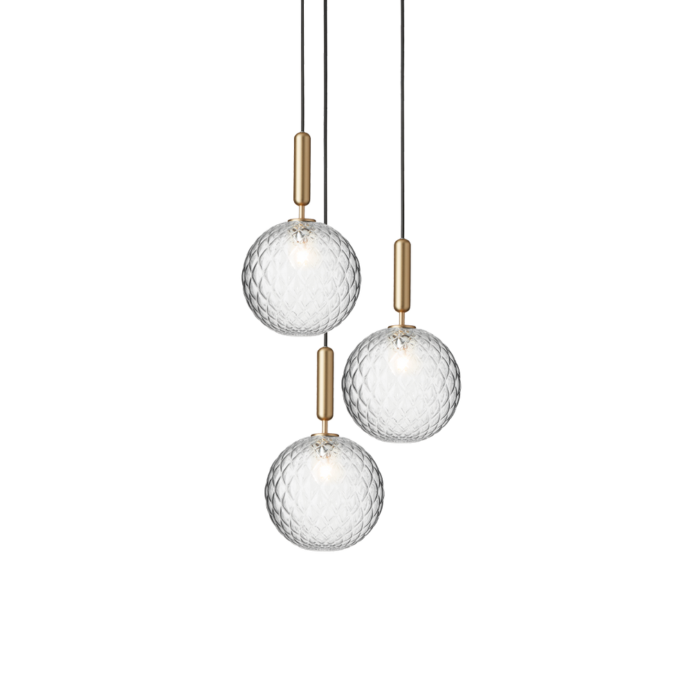 Lora | Nowoczesna szklana lampa wisząca o kulistym kształcie