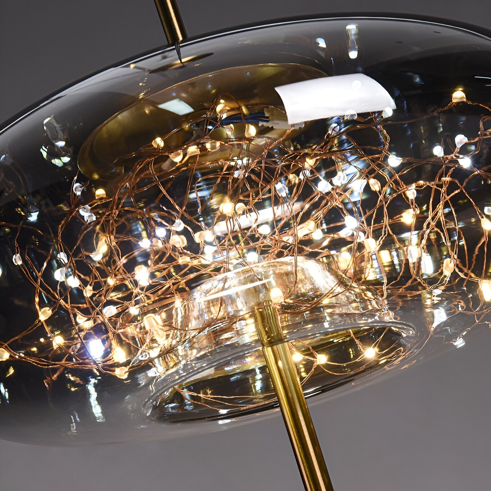 Aurora | Szklana lampa wisząca LED Nordic