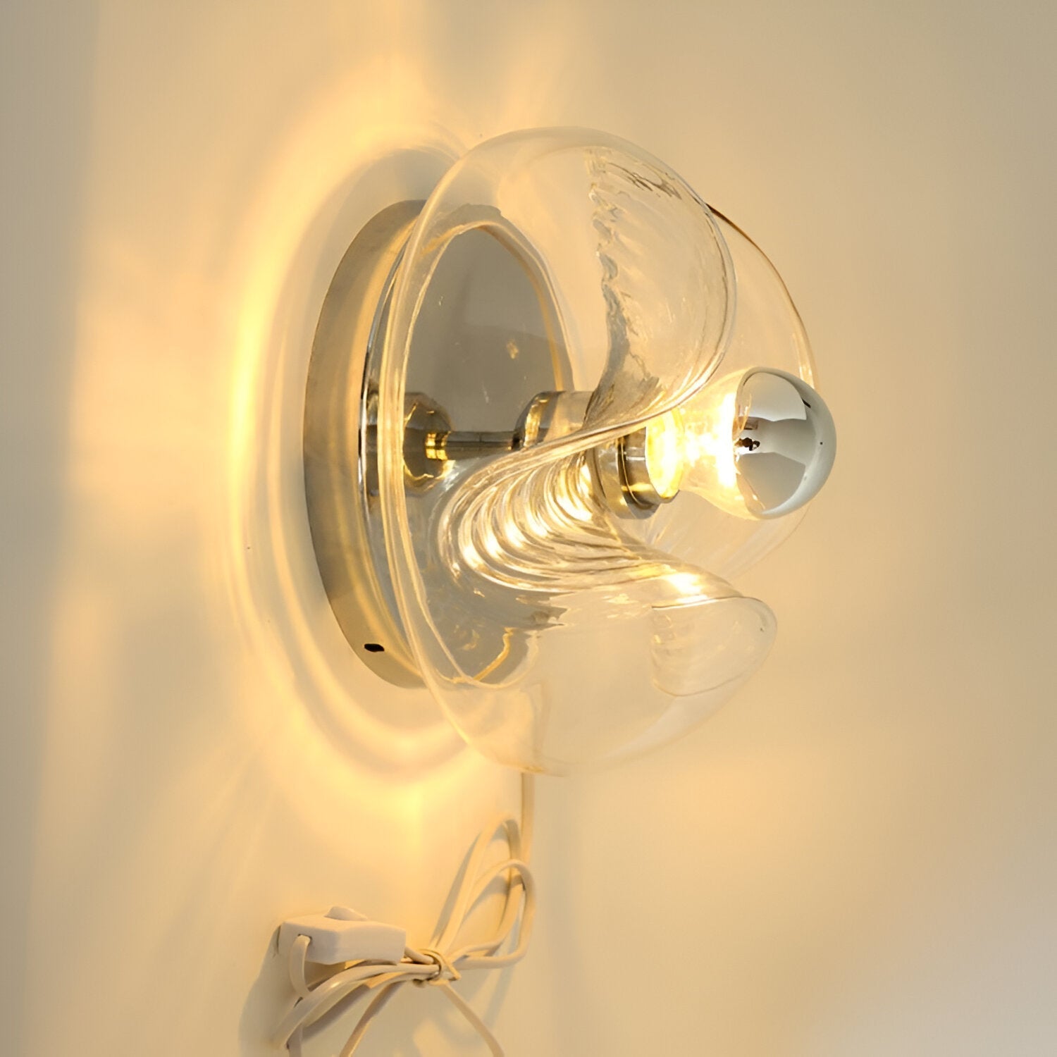 Lumière | Francuska lampa sufitowa w stylu vintage Bauhaus