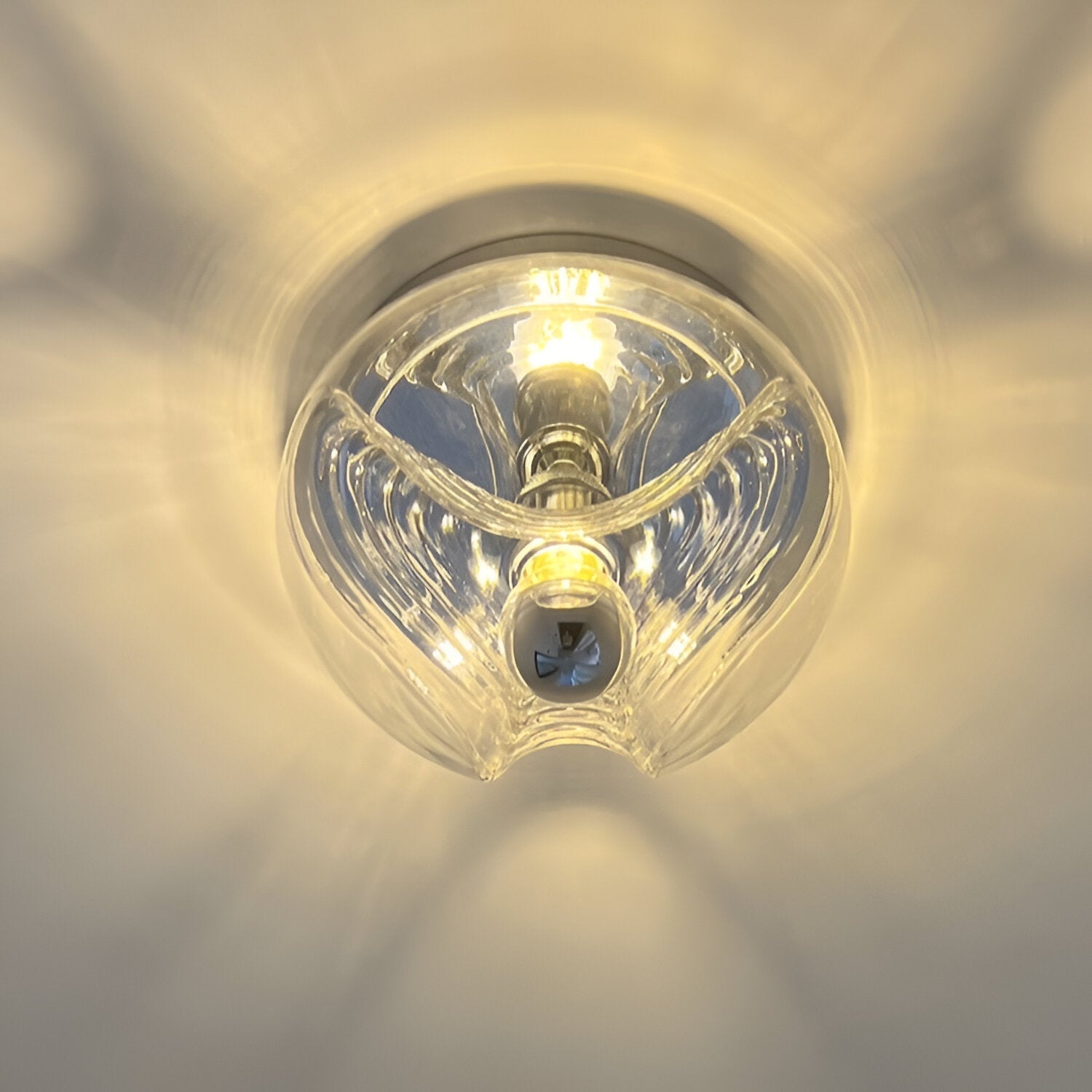 Lumière | Francuska lampa sufitowa w stylu vintage Bauhaus