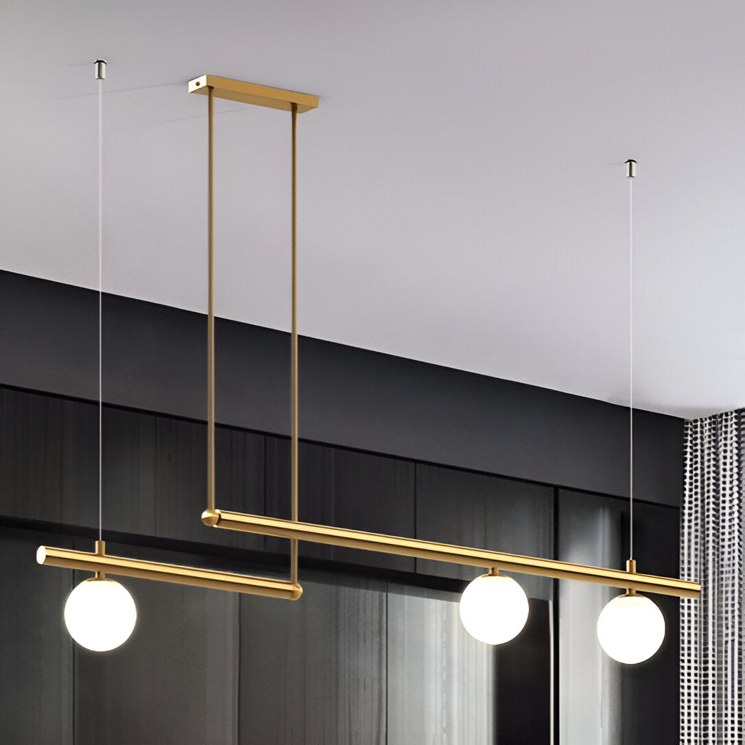 Lana | Nordic Linear Lampa wisząca do stołu jadalnego
