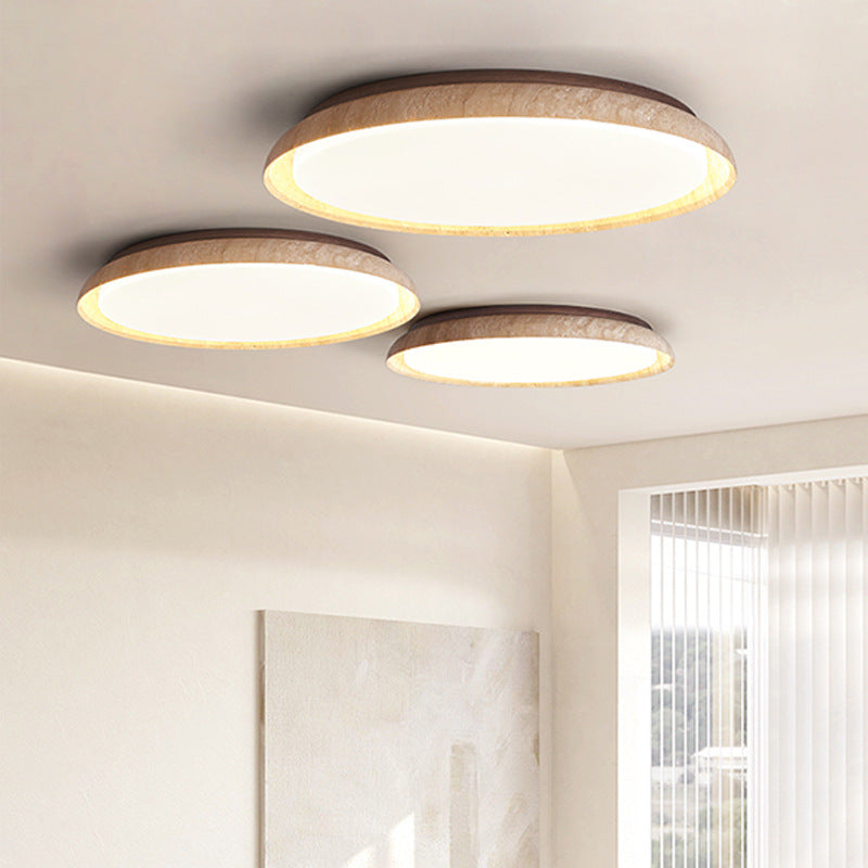 Travessa | Lampa sufitowa LED Wabi Sabi Travertine