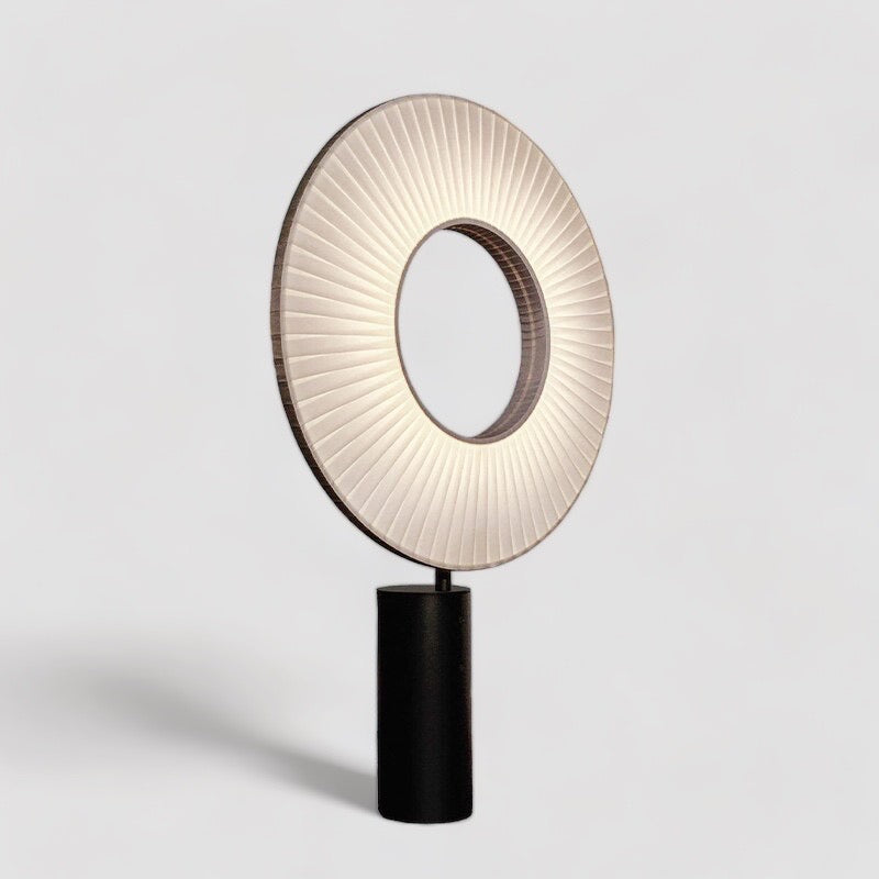 Solara | Nowoczesna lampa stołowa LED solarna czarna