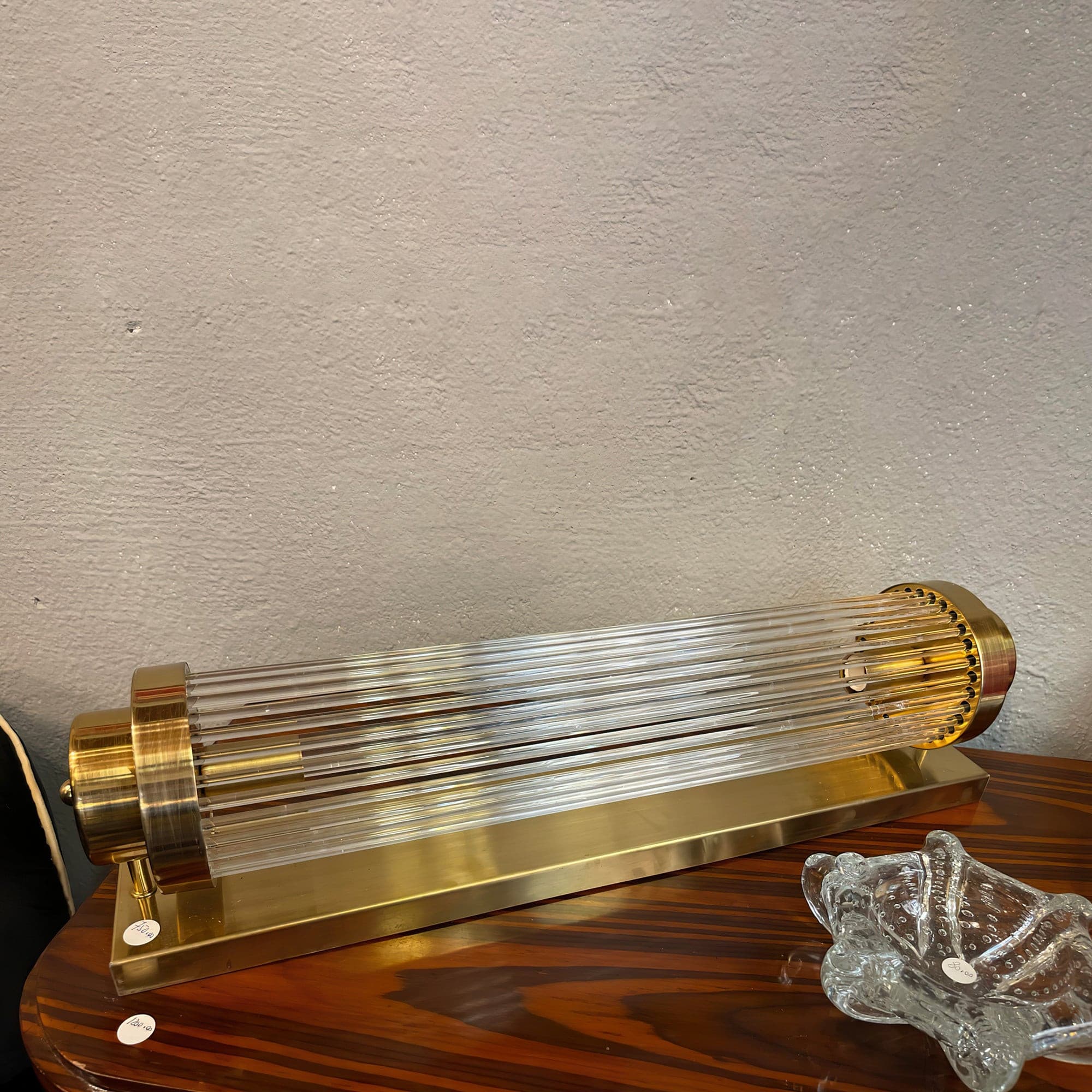 Retro | Szklana lampa ścienna LED w stylu vintage