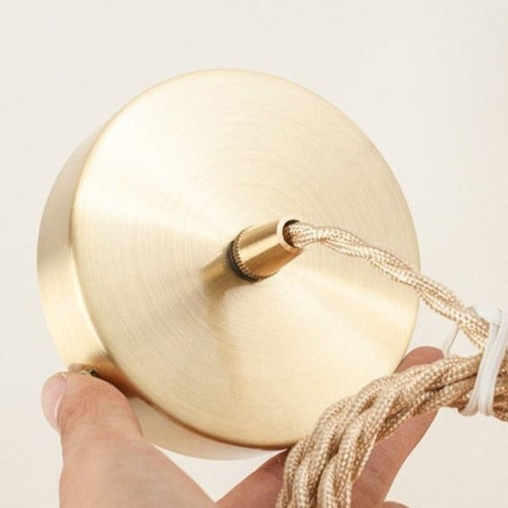 Clarivelle | Kryształowa lampa wisząca z szklanymi zawieszkami