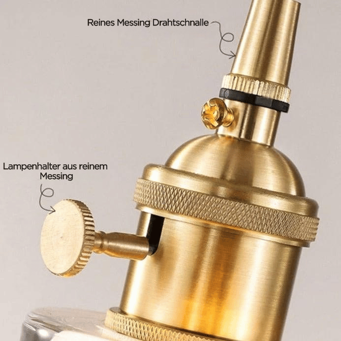 Clarivelle | Kryształowa lampa wisząca z szklanymi zawieszkami