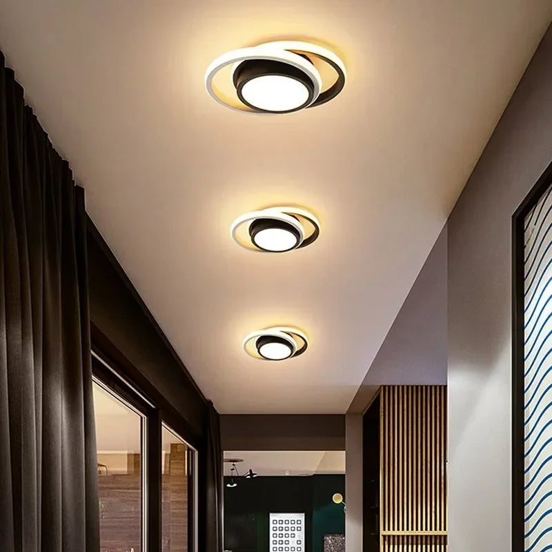 Geomodern | Lampa sufitowa LED o geometrycznym kształcie