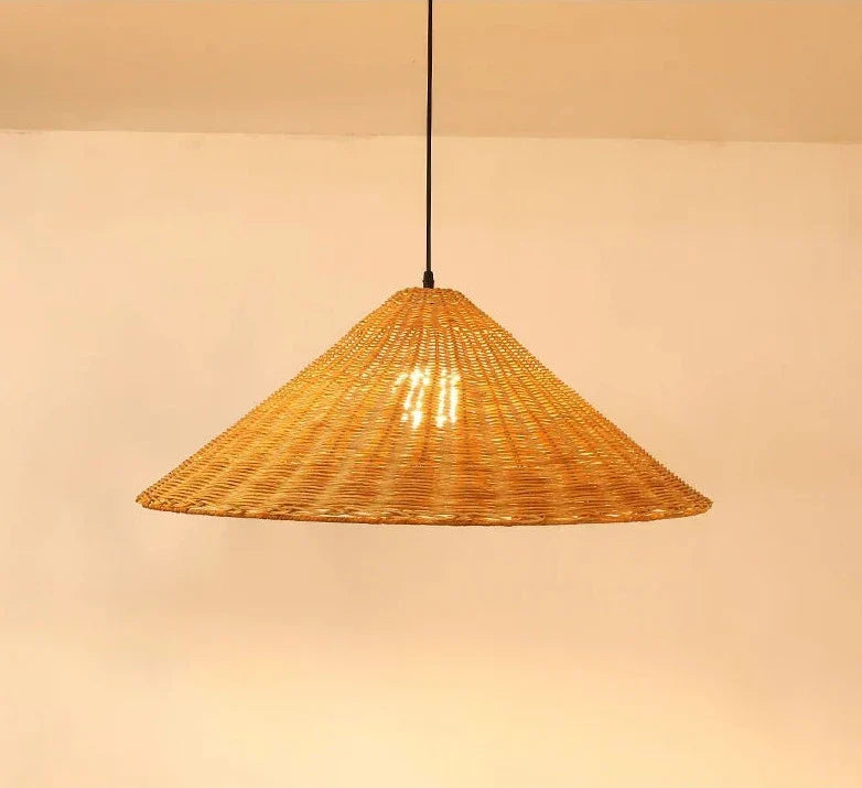 Ravena | Lampa wisząca w stylu rattanu