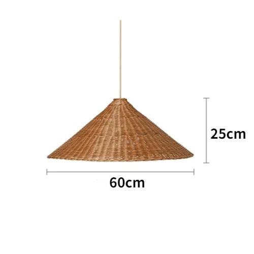 Ravena | Lampa wisząca w stylu rattanu