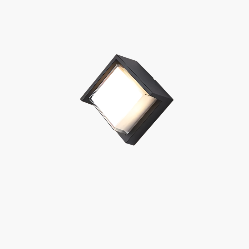 Lunaris | Nowoczesna zewnętrzna lampa ścienna LED
