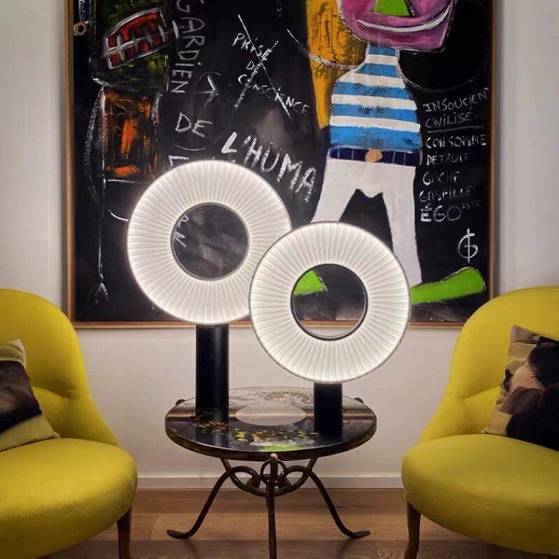 Solara | Nowoczesna lampa stołowa LED solarna czarna