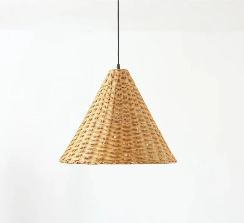 Ravena | Lampa wisząca w stylu rattanu