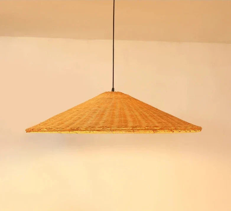 Ravena | Lampa wisząca w stylu rattanu