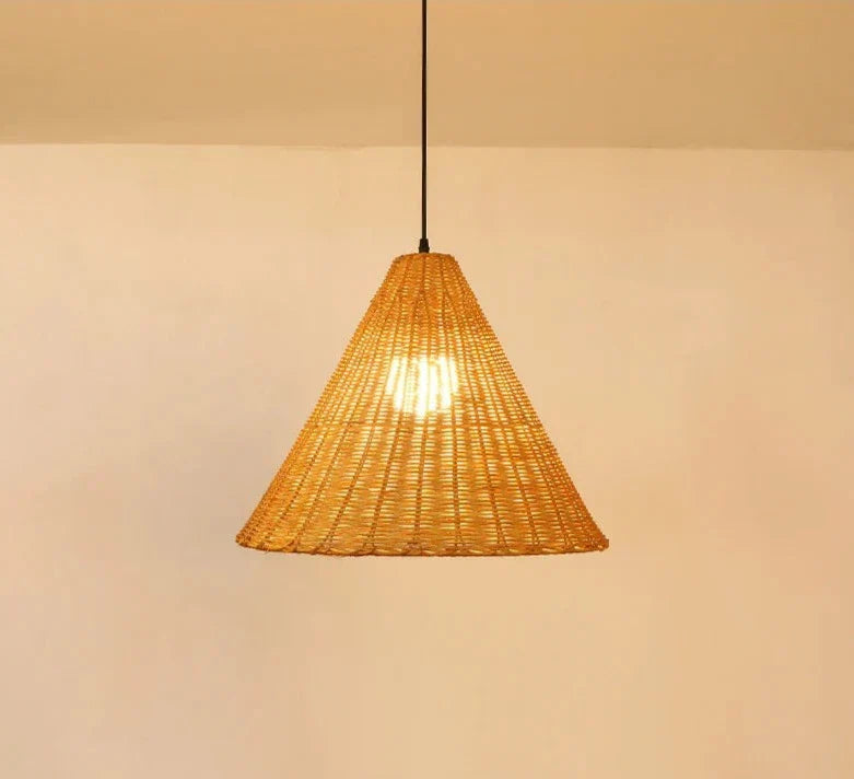 Ravena | Lampa wisząca w stylu rattanu