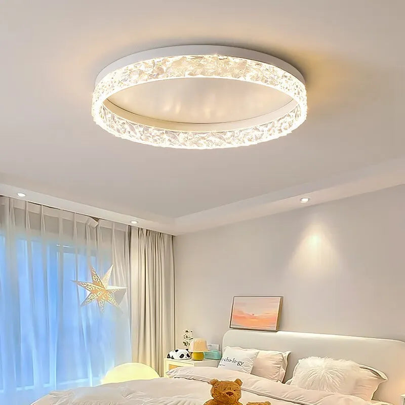 Nordic | Kryształowa lampa sufitowa LED