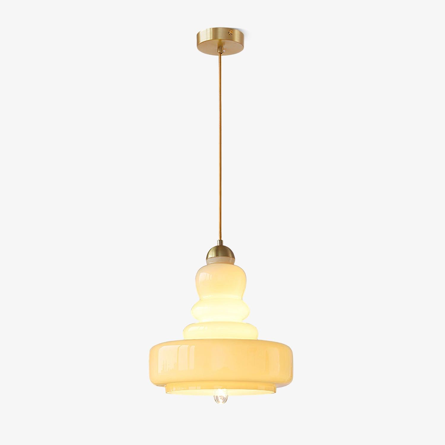 Mira | Lampa wisząca ze szkła vintage