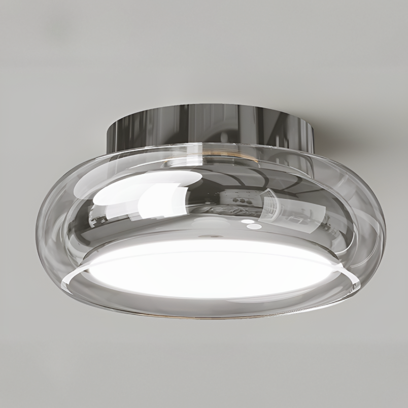 Dovira | Szklana lampa sufitowa LED