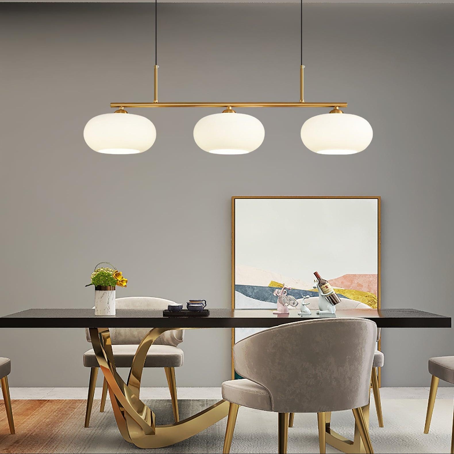 Ava | Nowoczesna szklana lampa wisząca