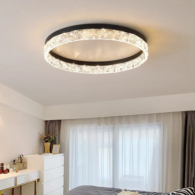Nordic | Kryształowa lampa sufitowa LED