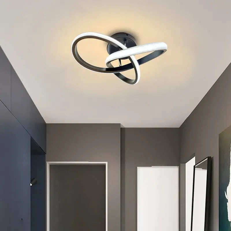 Geomodern | Lampa sufitowa LED o geometrycznym kształcie