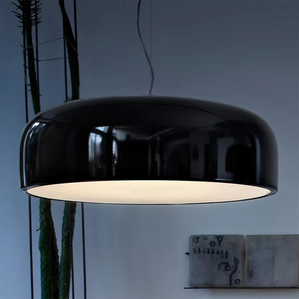 Morvane | nowoczesna czarna lampa wisząca LED