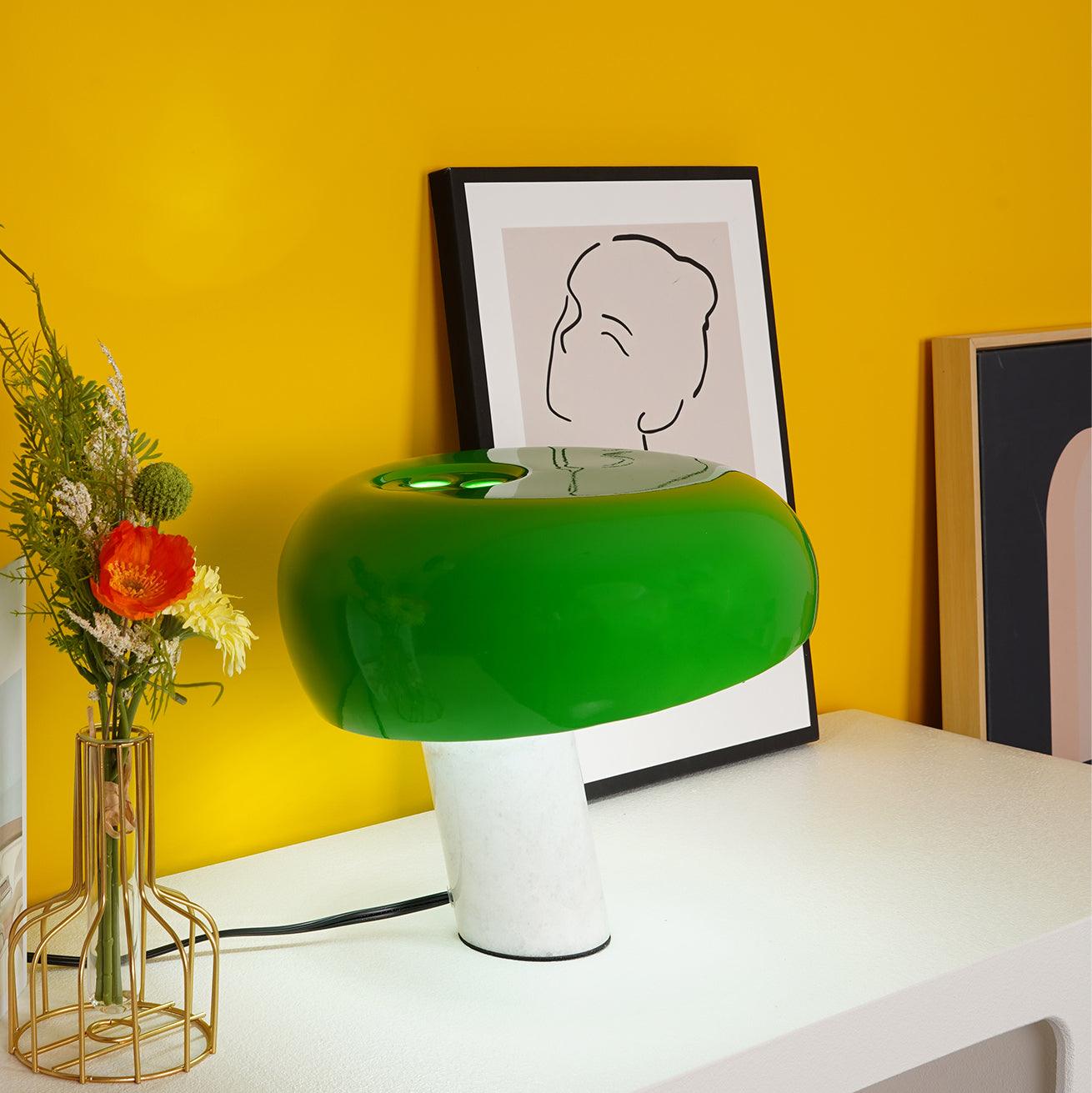 Modario | lampka stołowa w stylu retro z motywem grzyba