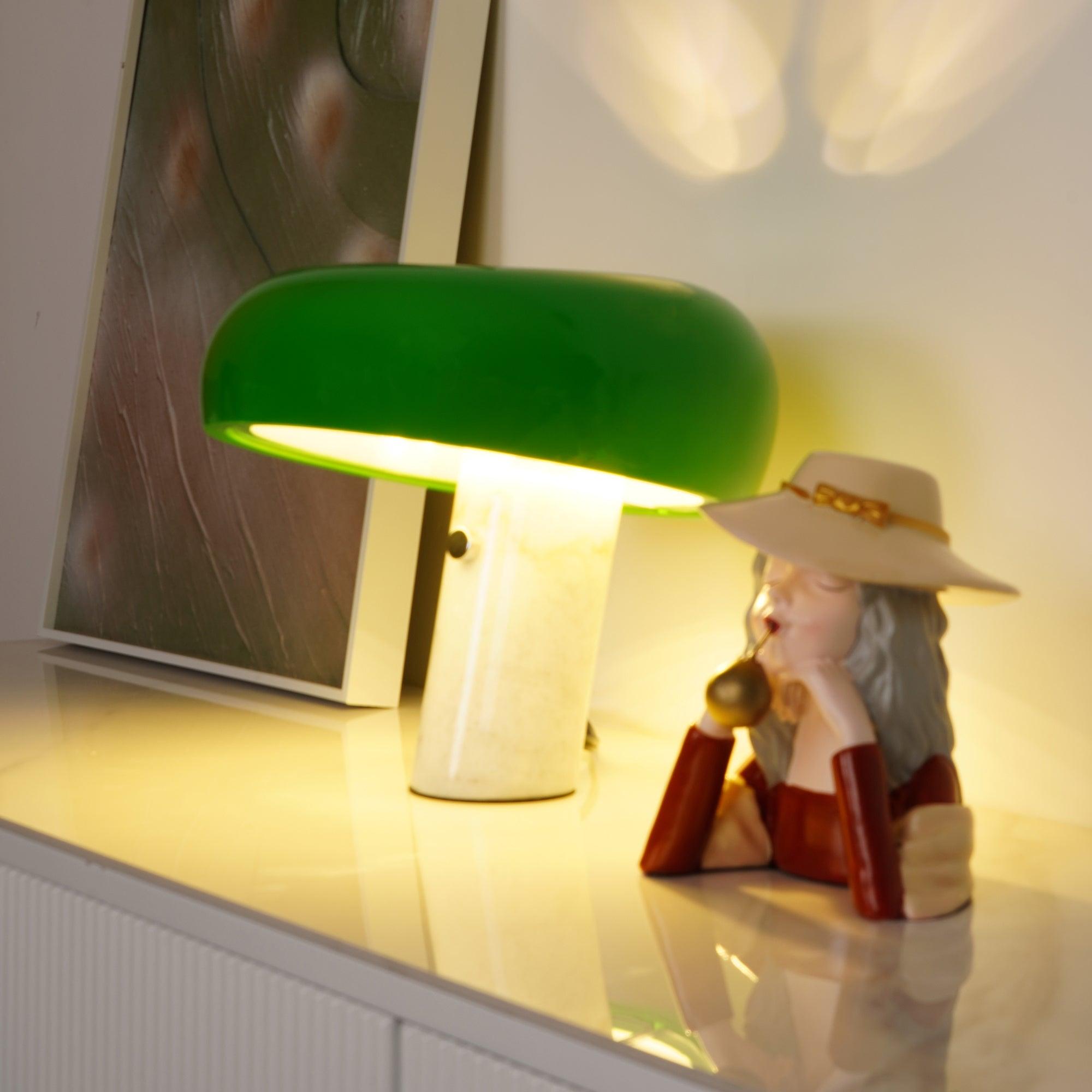 Modario | lampka stołowa w stylu retro z motywem grzyba