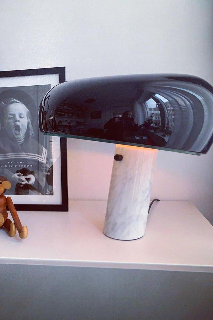 Modario | lampka stołowa w stylu retro z motywem grzyba