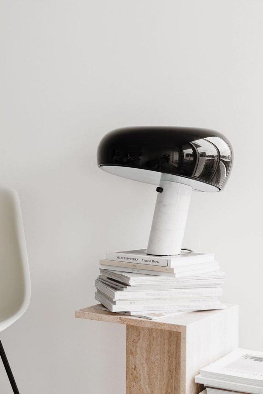 Modario | lampka stołowa w stylu retro z motywem grzyba