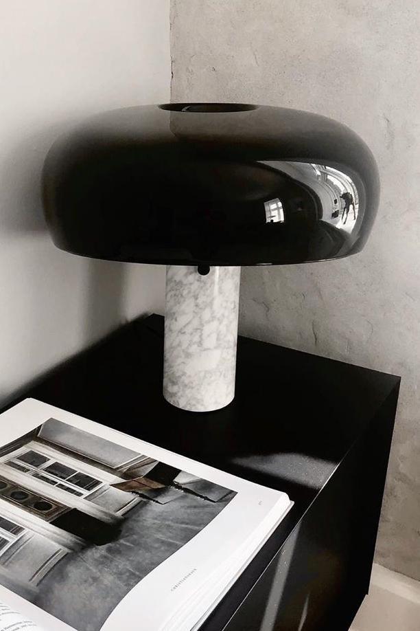 Modario | lampka stołowa w stylu retro z motywem grzyba