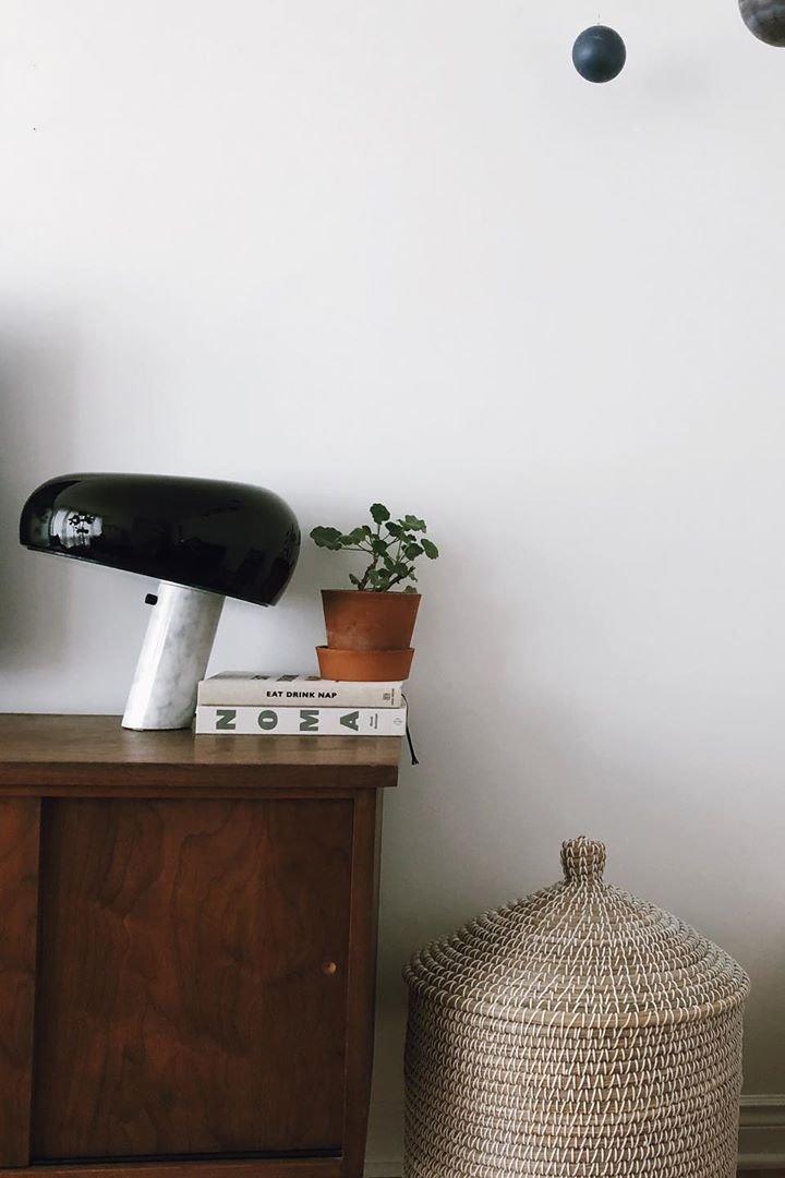 Modario | lampka stołowa w stylu retro z motywem grzyba