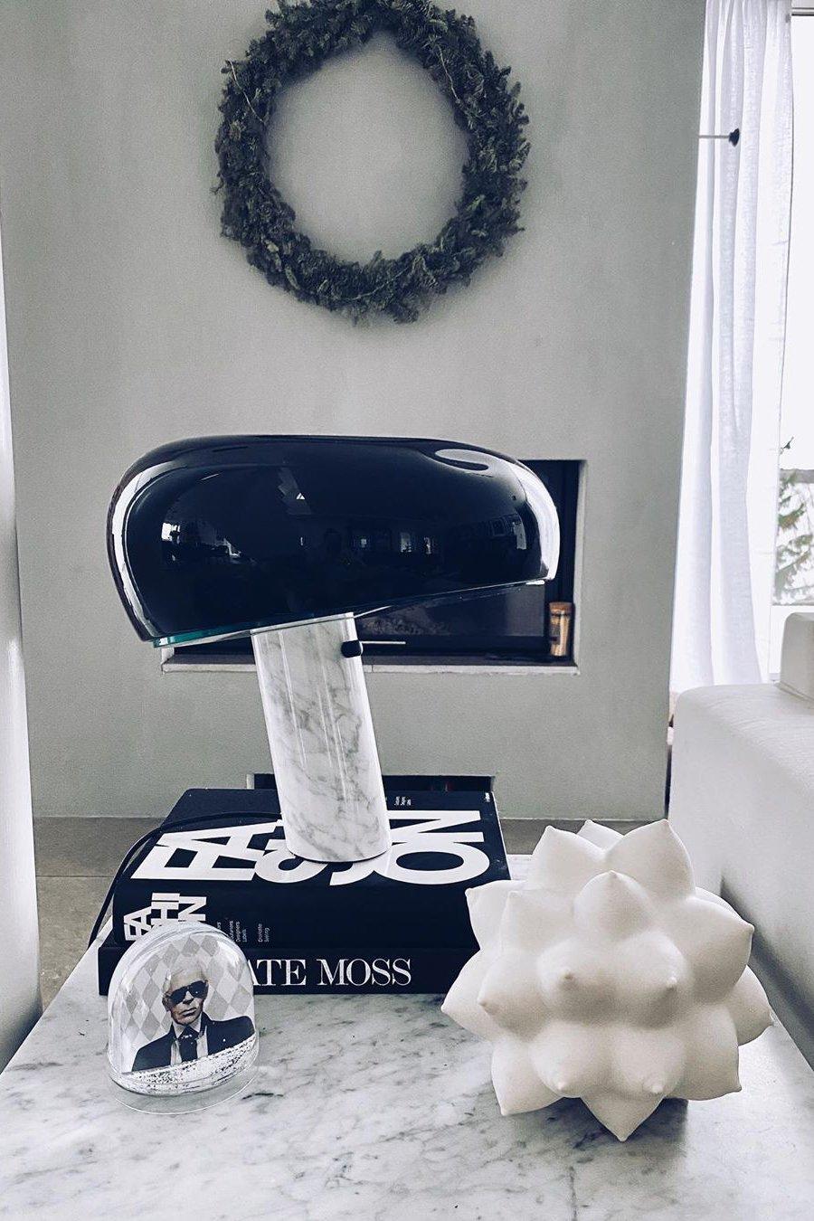 Modario | lampka stołowa w stylu retro z motywem grzyba