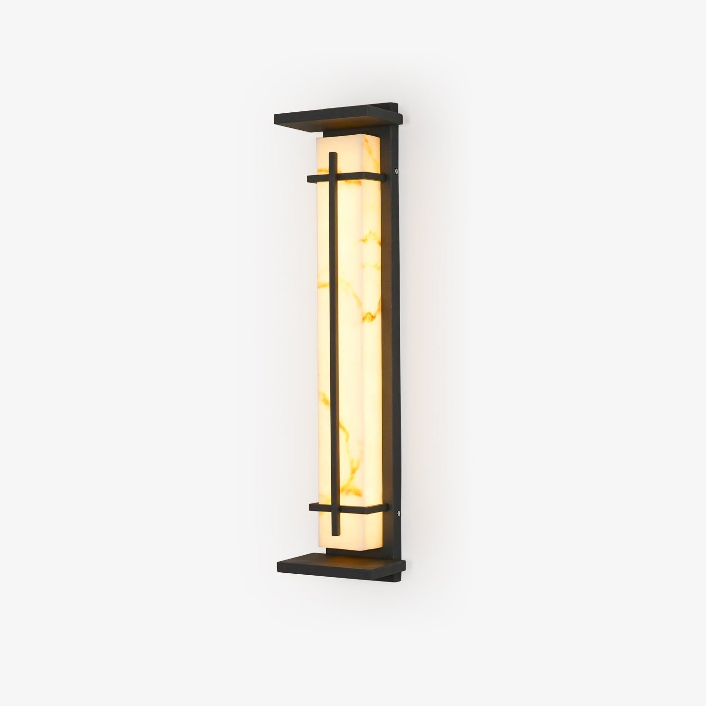 Lurean | Prostokątna zewnętrzna lampa ścienna LED