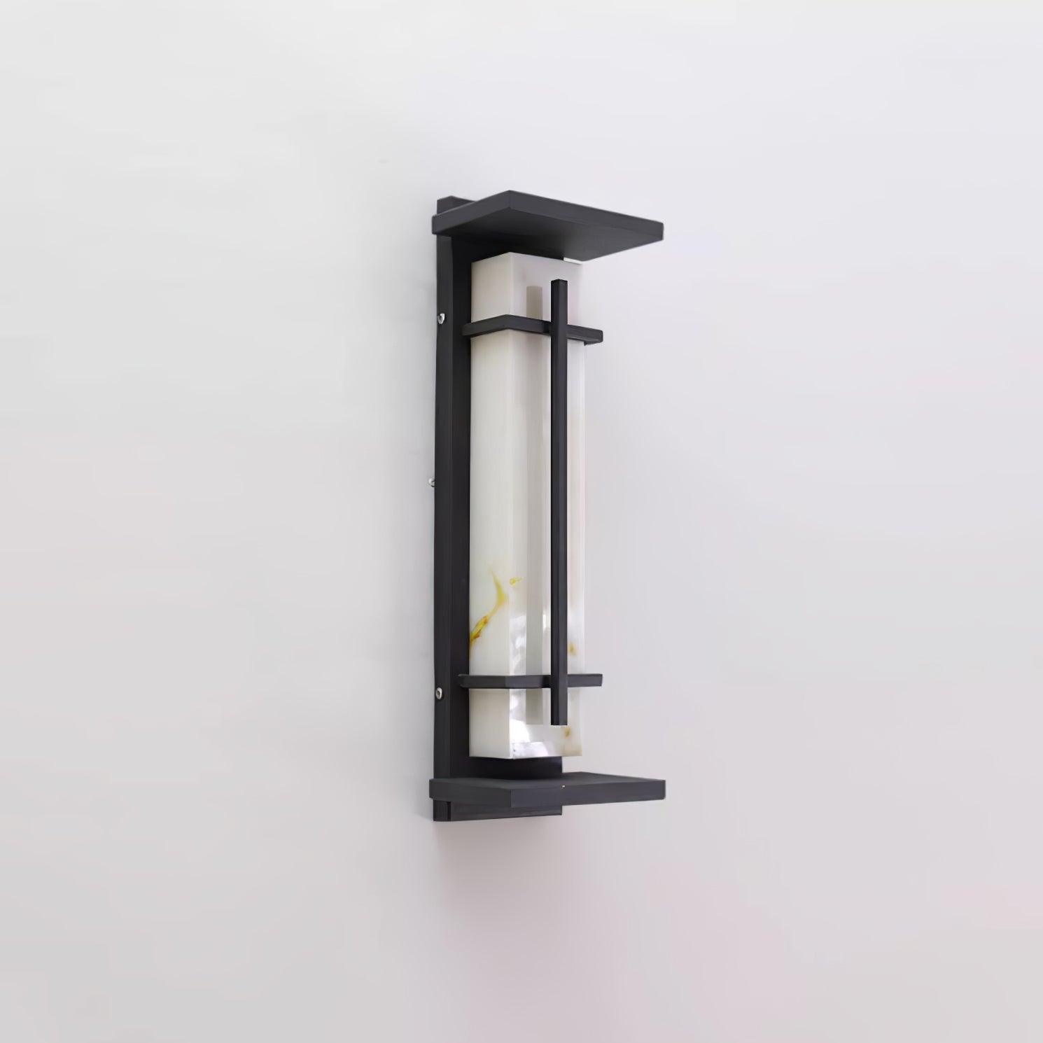 Lurean | Prostokątna zewnętrzna lampa ścienna LED