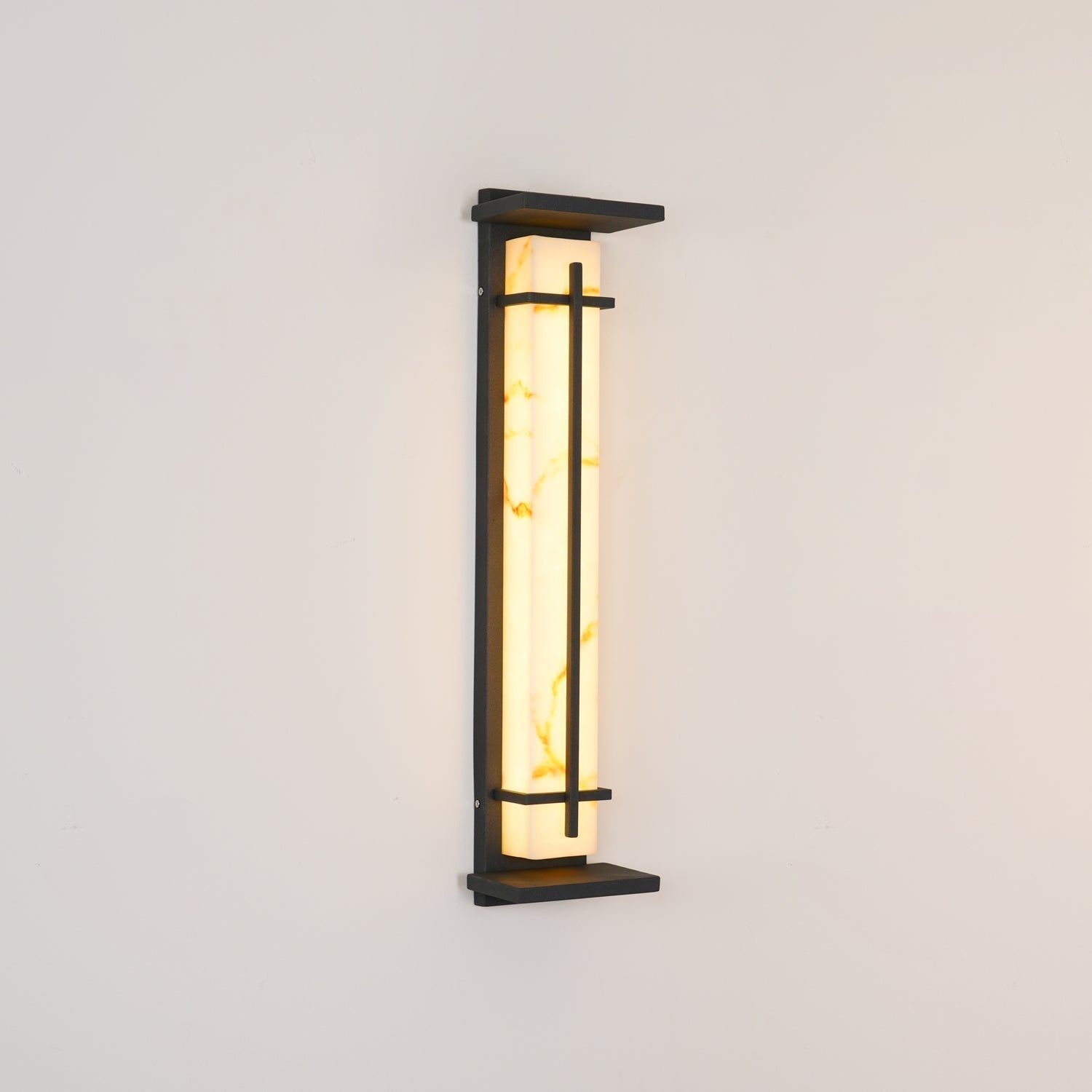 Lurean | Prostokątna zewnętrzna lampa ścienna LED