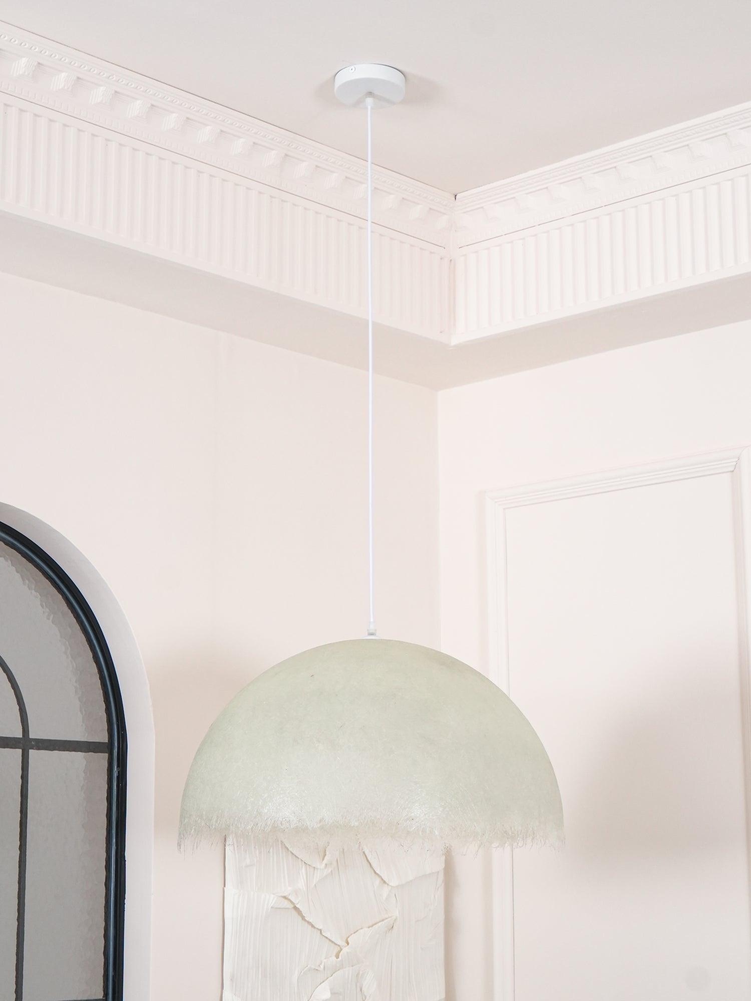 Elvianne | Lampa wisząca półkulista
