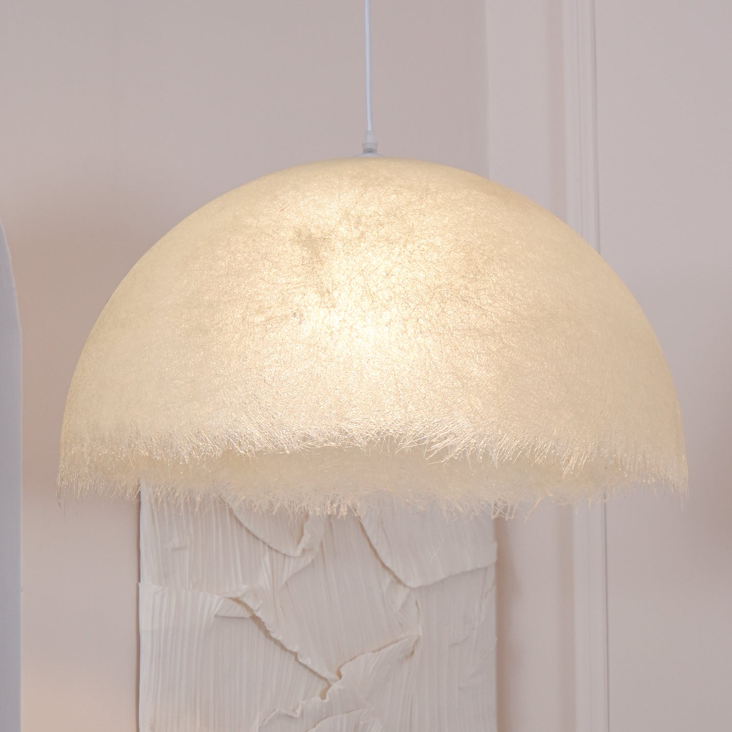 Elvianne | Lampa wisząca półkulista